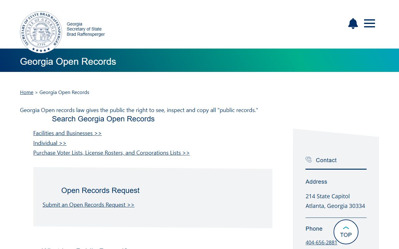 Walton County Clerk of the Superior Court records Georgia open records guide
