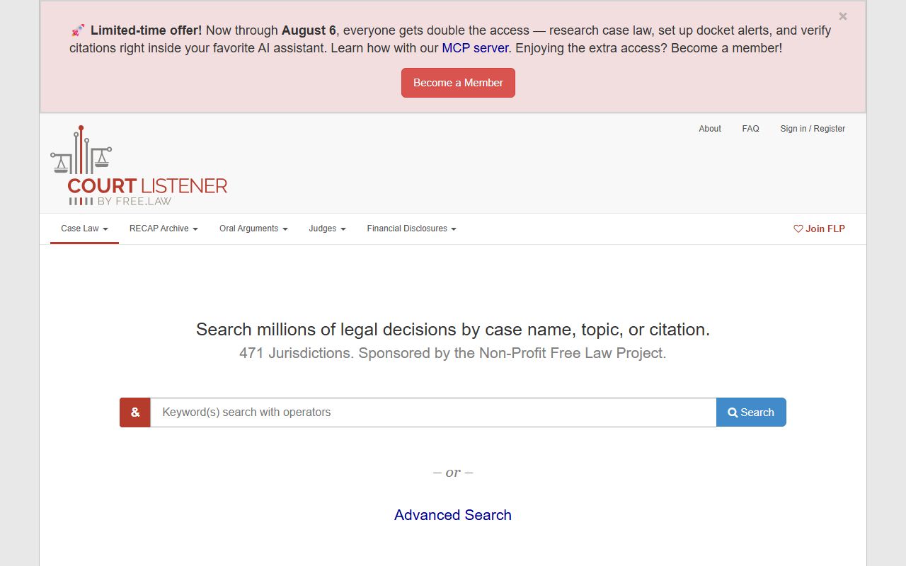 Walton County court records CourtListener legal search