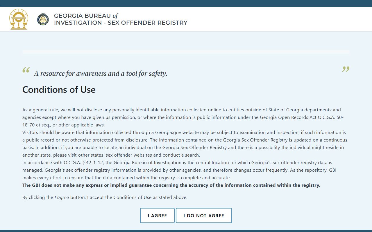 Walton County warrant search Georgia public sex offender registry portal